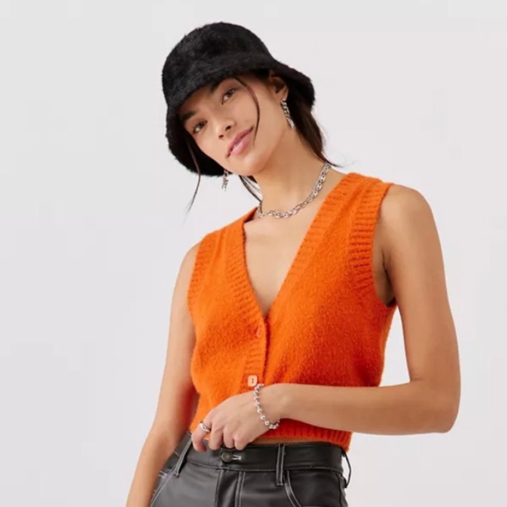 Urban Outfitters Fuzzy Bucket Hat